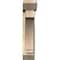 Ekena Millwork Imperial Slat Rough Sawn Bracket w/ Offset Brace, Douglas Fir, 6"W x 24"D x 28"H BKT0604X24X28IMP06RDF - alternate 3
